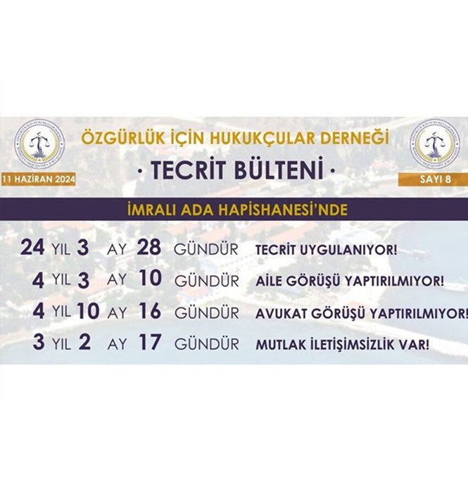 TECRİT BÜLTENİ SAYI 9, tecrit bülteni 9. sayı,